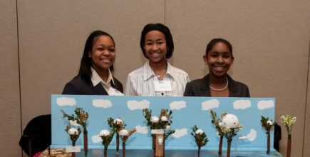 MacArthur K-8 University Academy was Patti Engineering's Best Use of Automation Technology award winners Future City Team 2013.