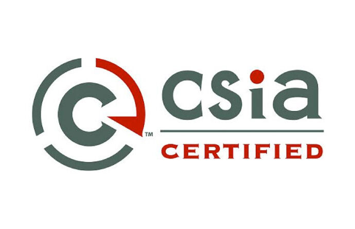 CSiA certified.