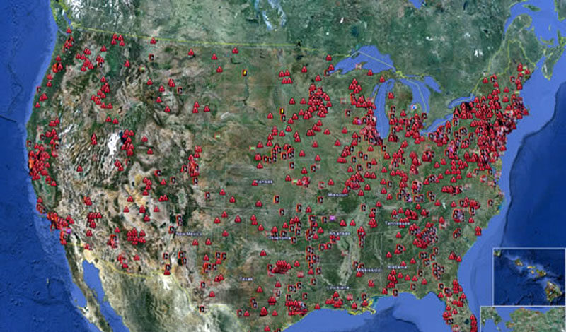 US Critical Infrastructure Control Systems.