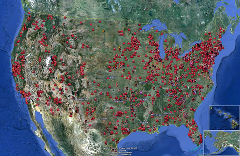 US Critical Infrastructure Control Systems.