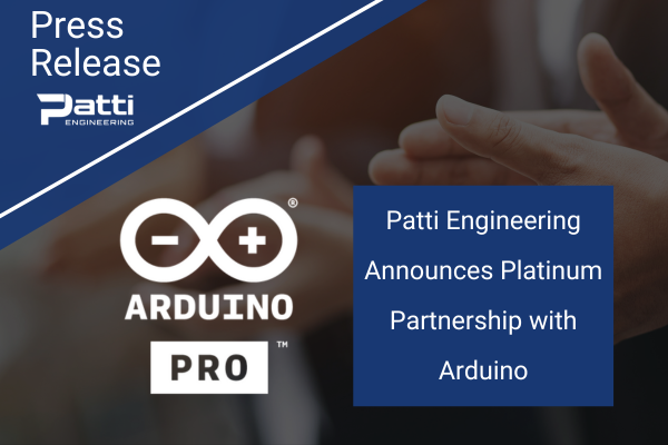 Patti Engineering Arduino Platinum Partnership