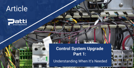 Messy old control cabinet