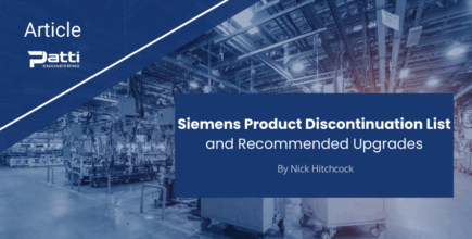 Patti Engineering Siemens Product Upgrade Planning