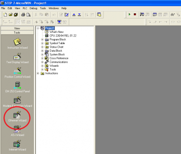 Connect SIMATIC S7-200 Fig 1